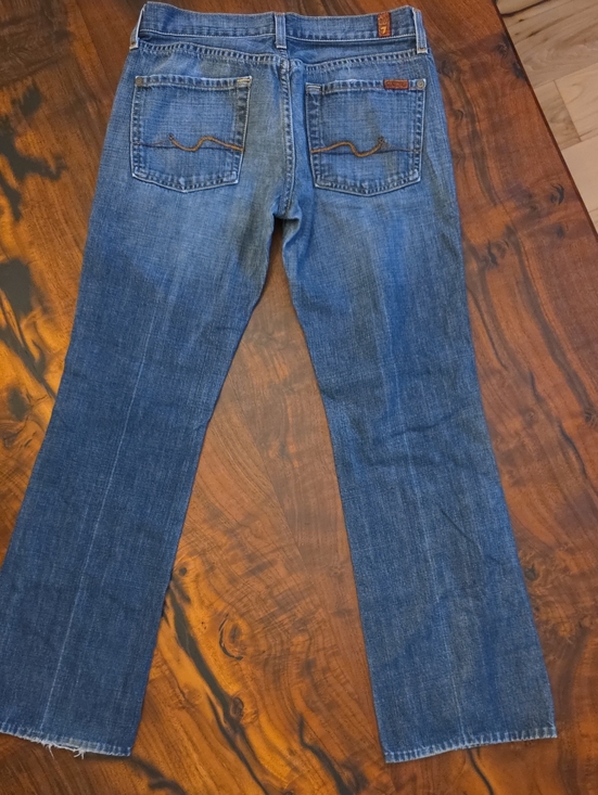 7 For All Mankind Denim - 7 For All Mankind Lightly Distressed Y2k Premium Vintage